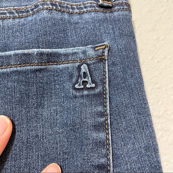 Articles Of Society Medium Wash Low Rise Skinny Jeans 29 Ankle Length Y2K Denim - Picture 5 of 11